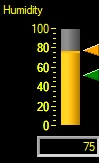 Humidit� Courante/Max/Min meter